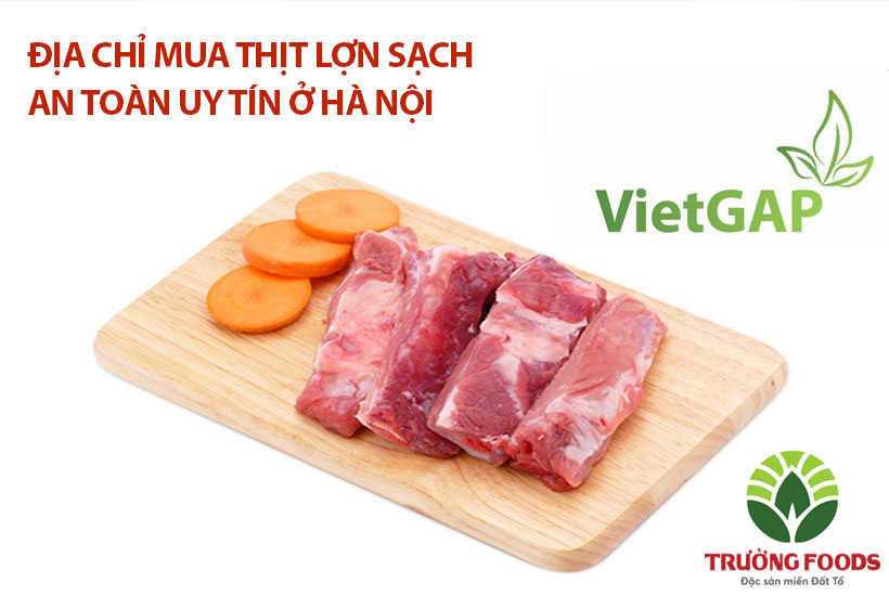 Địa chỉ mua thịt lợn sạch an toàn uy tín ở Hà Nội