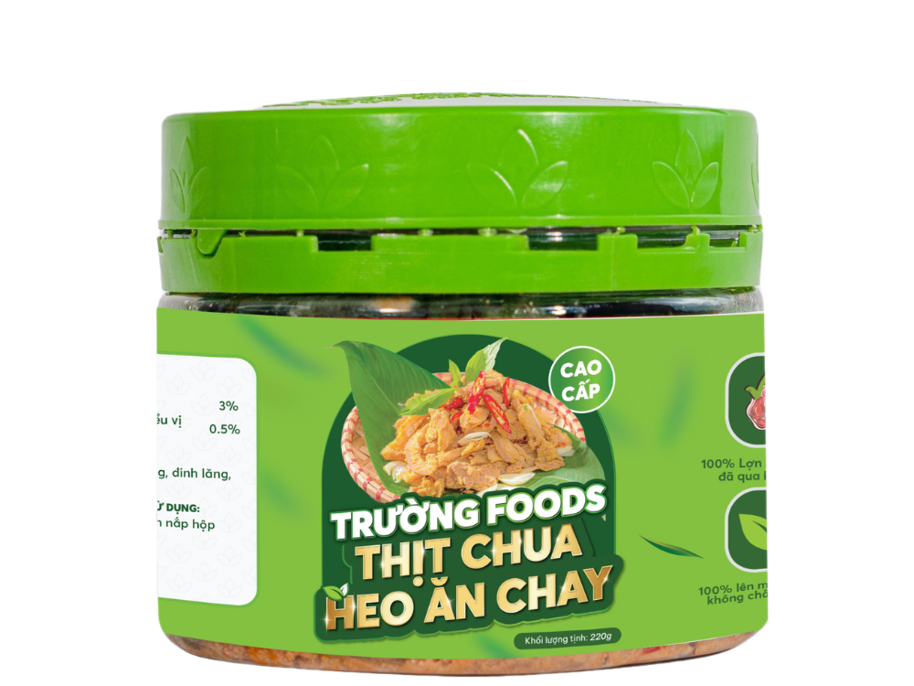 Thịt chua Heo ăn chay