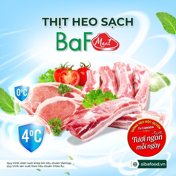 Thịt Heo Sạch - BaF Meat