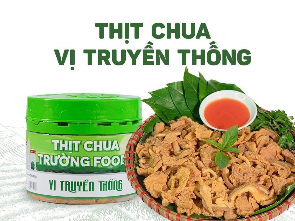 Thịt chua Trường Foood Đặc Sản Phú Thọ