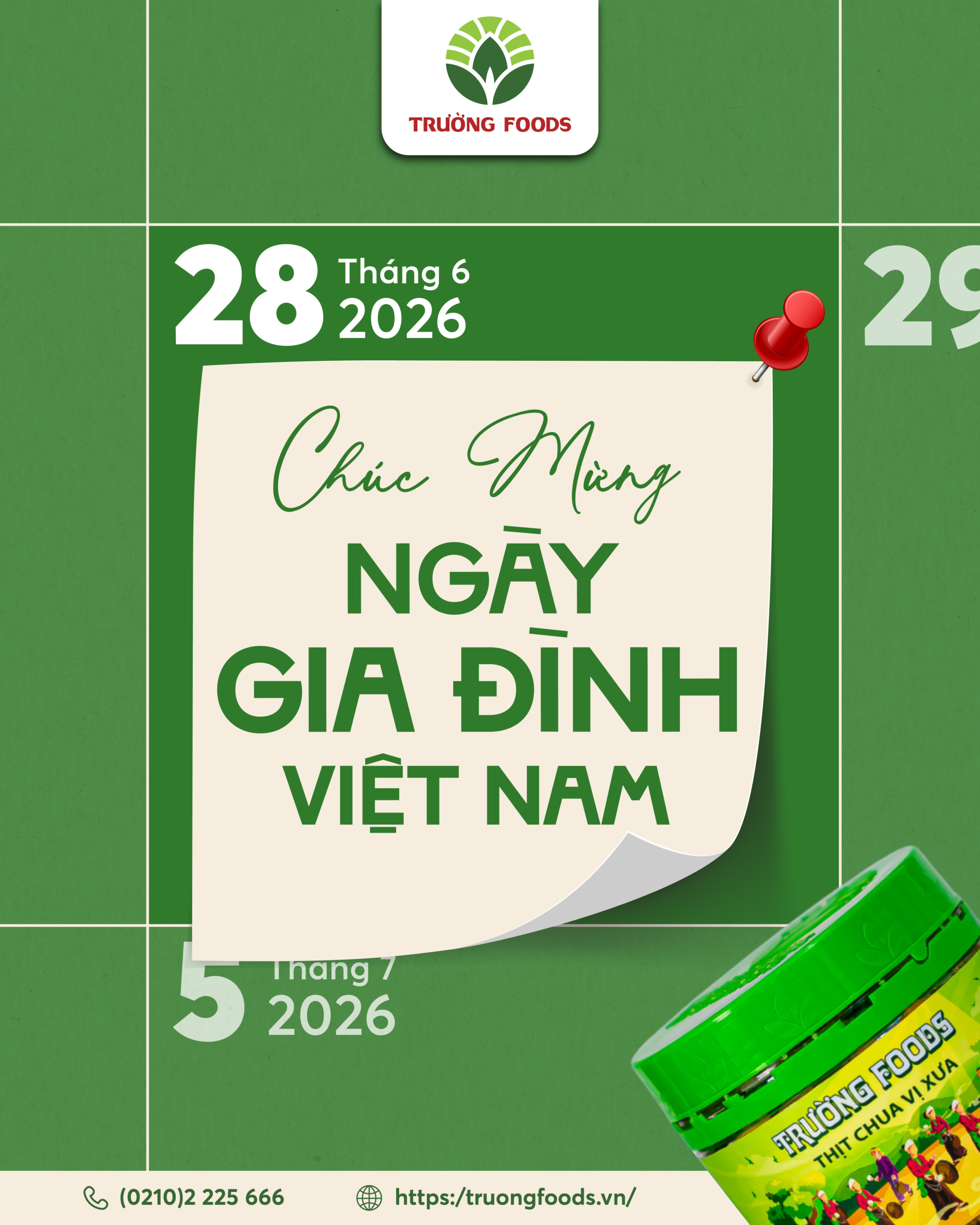 Gợi ý mâm cơm Ngày Gia đình Việt Nam 28/6