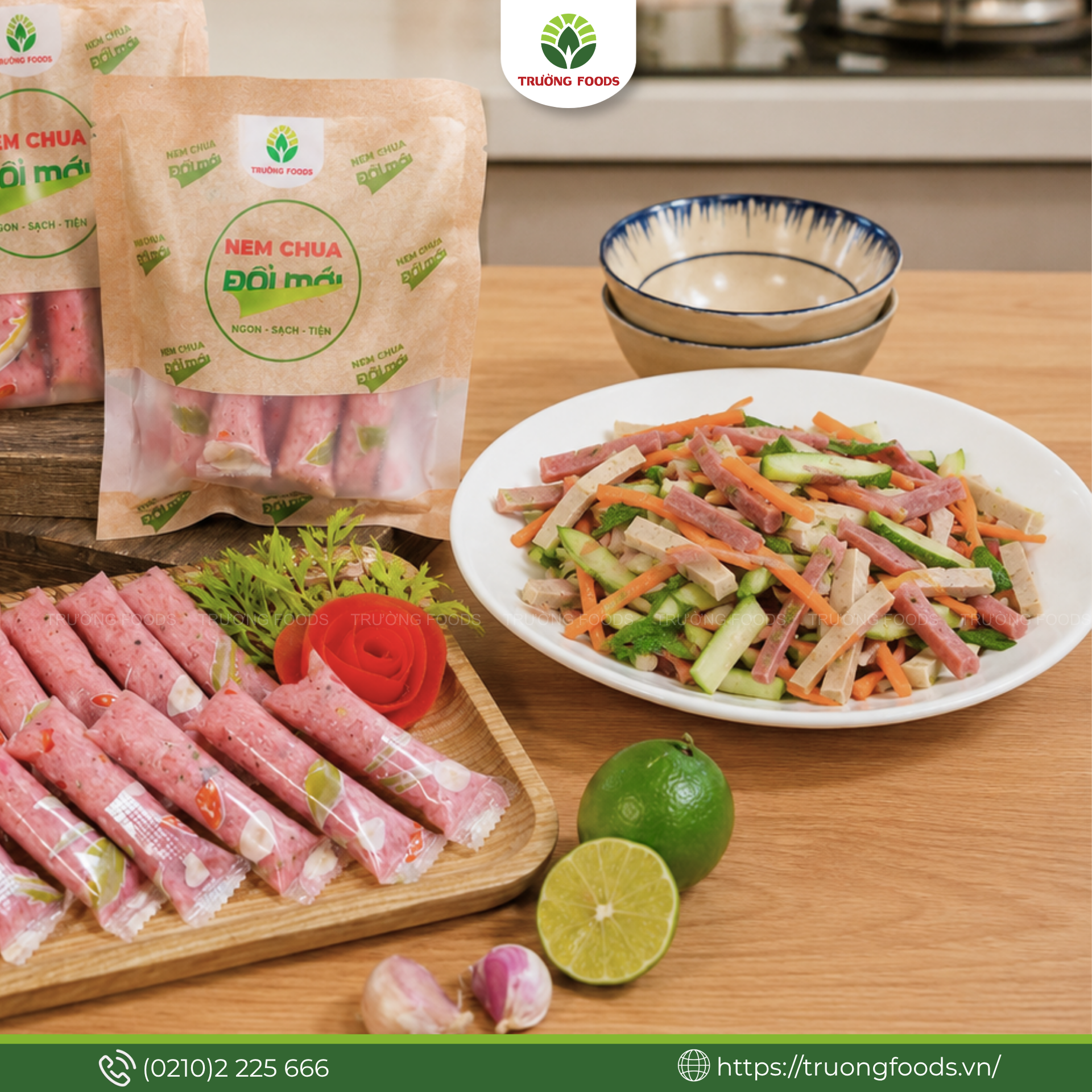 Nem chua không chỉ để ăn liền – Gợi ý món ngon từ Nem chua